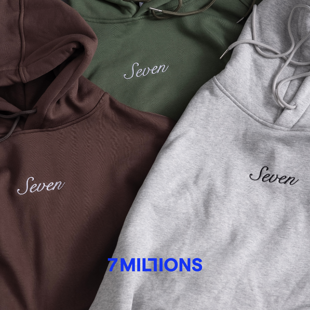 Seven Embroid Hoodie