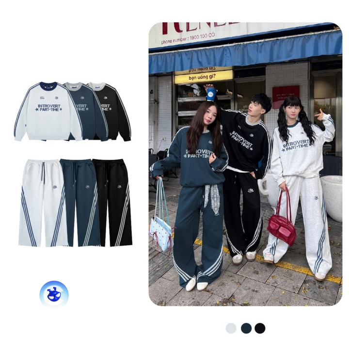 Translation missing: en.CITY CYCLE - Introvert Part-Time Set (Navy)