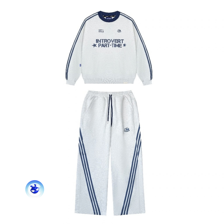 Translation missing: en.CITY CYCLE - Introvert Part-Time Set (Light Grey)