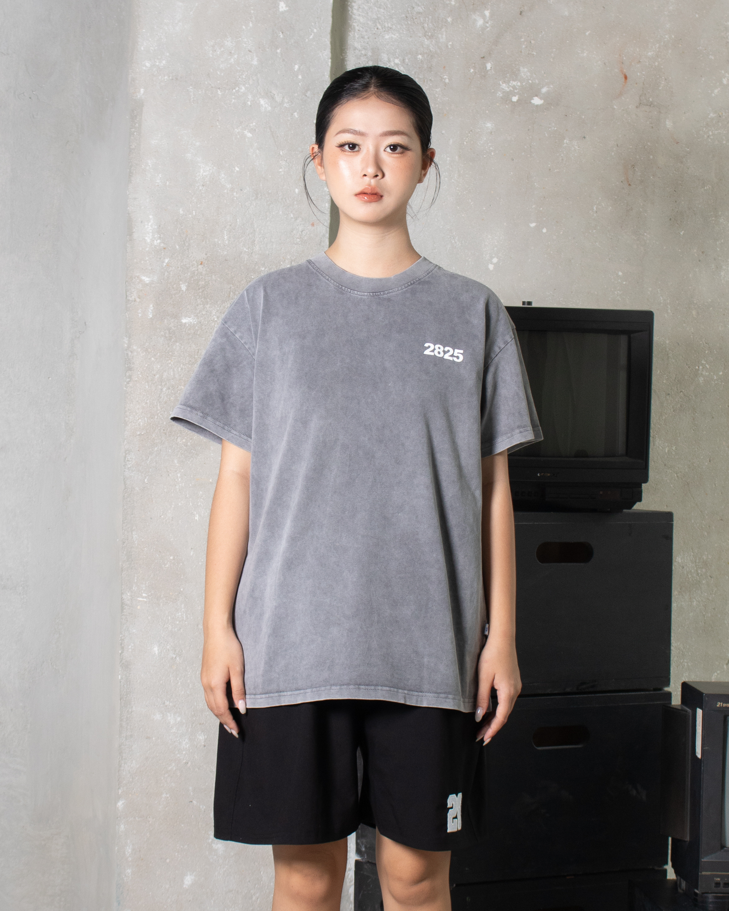 7M Wash Tee - Grey