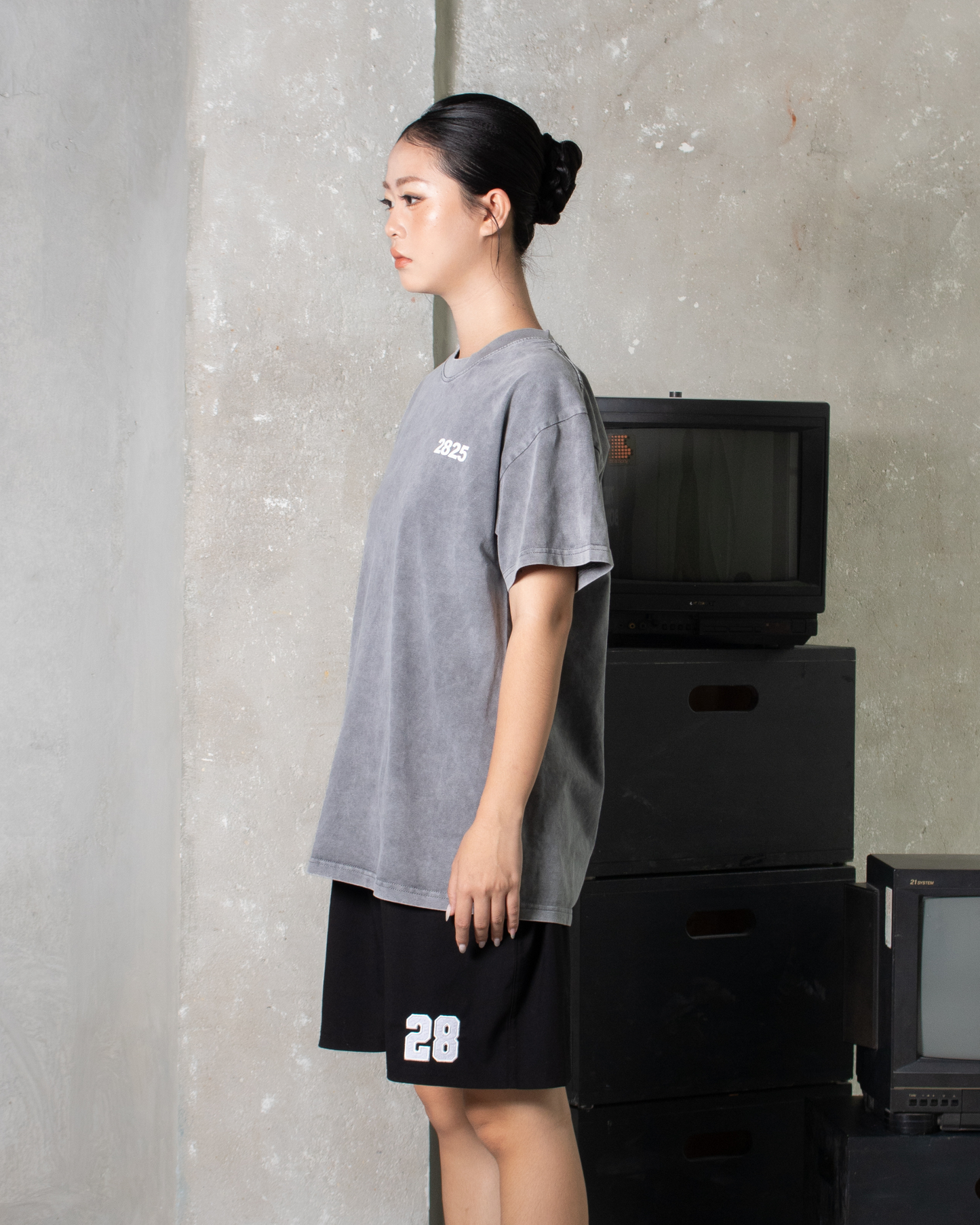 7M Wash Tee - Grey