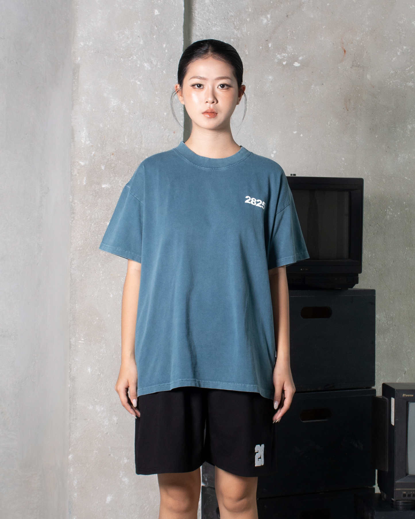 7M Wash Tee - Blue