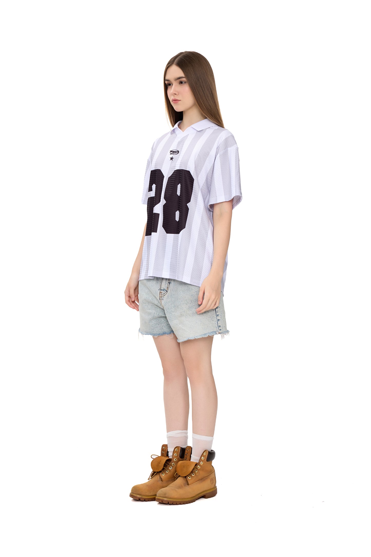 Jersey 28 - White/Black