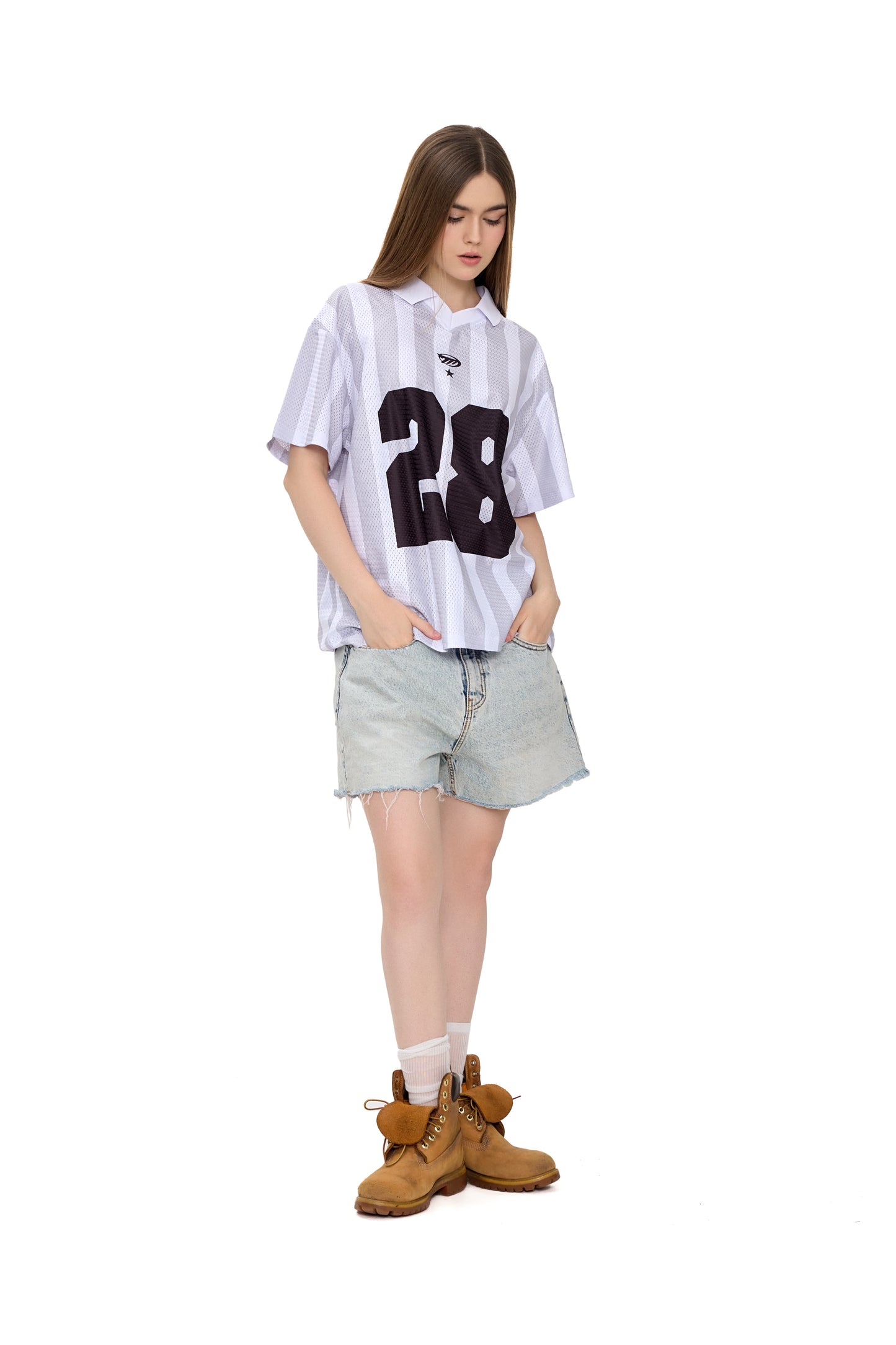 Jersey 28 - White/Black