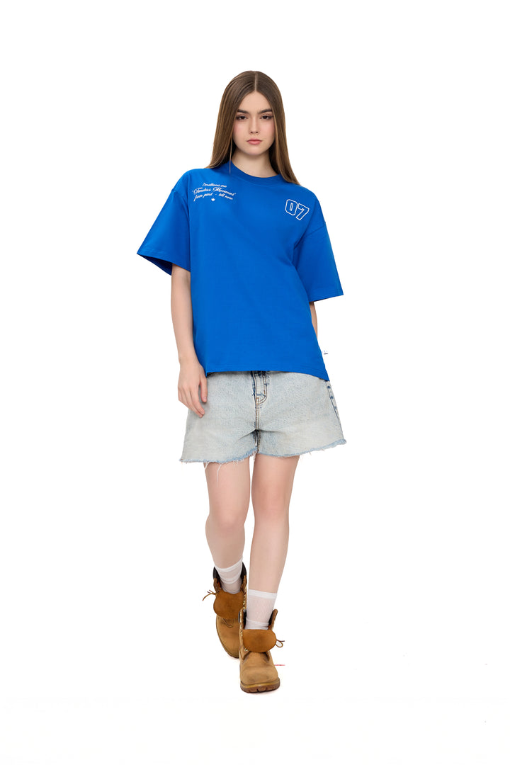 Translation missing: en.7M - Timeless Tee (Cobalt)