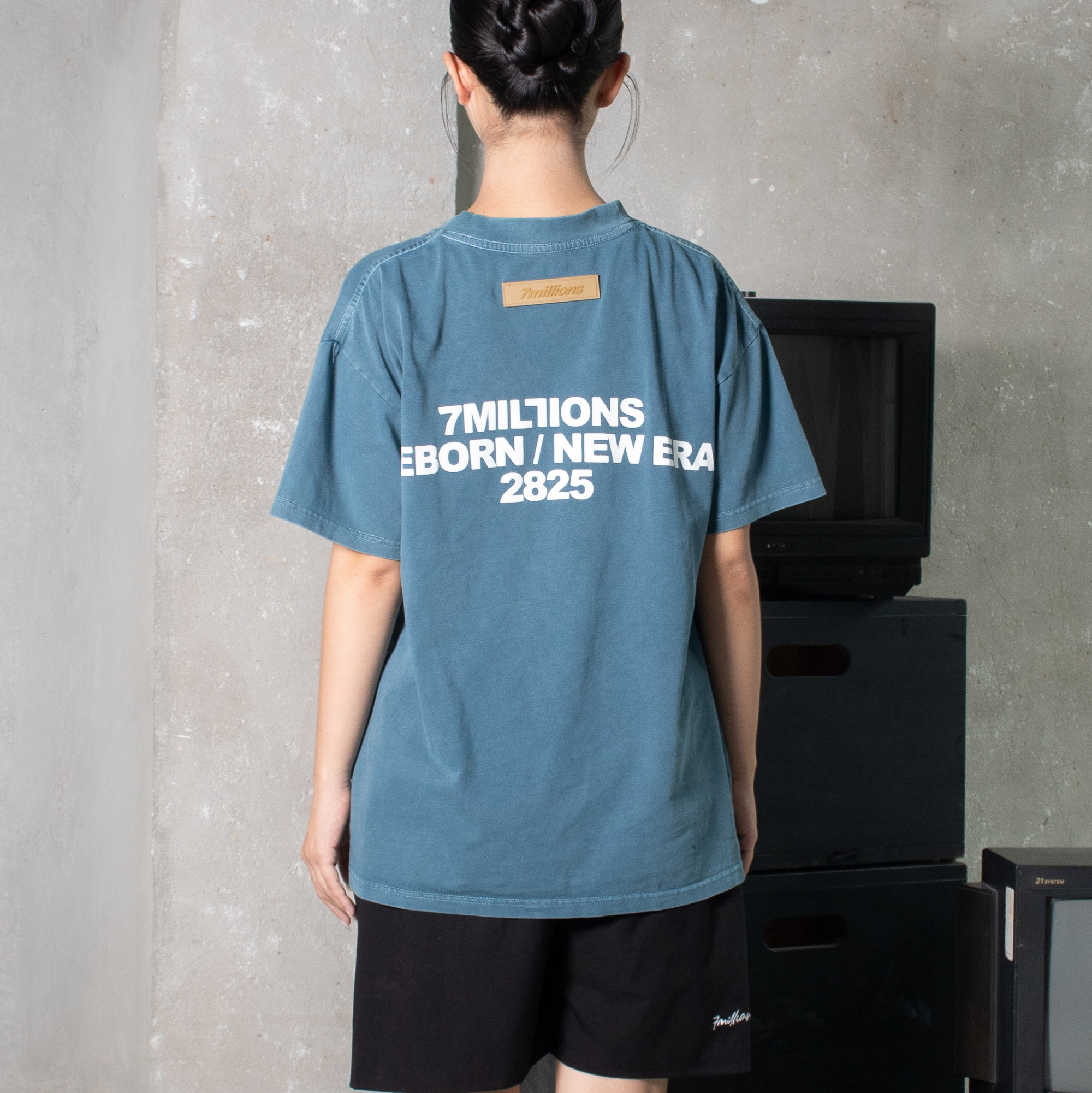 Translation missing: en.7M Wash Tee - Blue