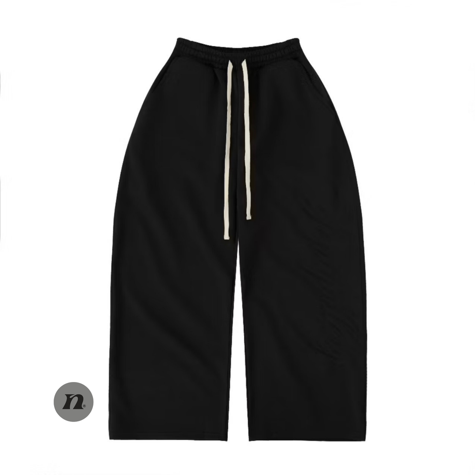 Translation missing: en.NEWSEVEN - Septgallery Embroid Pants (Black)