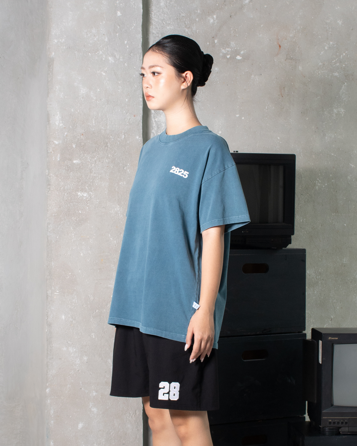 7M Wash Tee - Blue