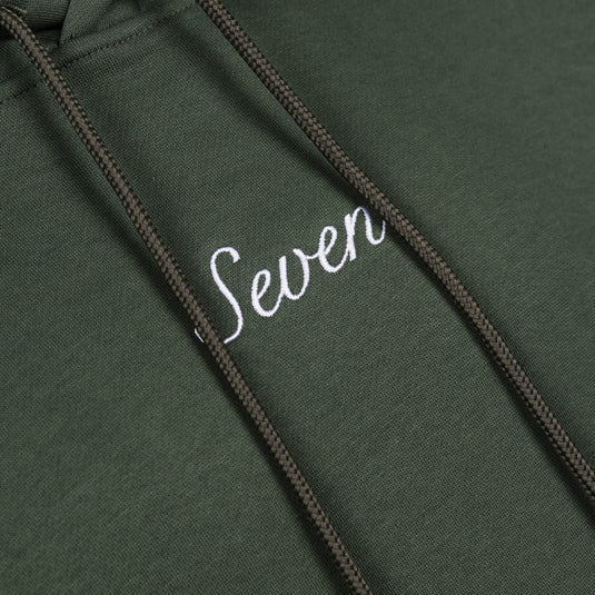 Translation missing: en.7M - Seven Embroid Hoodie (Hunter Green)