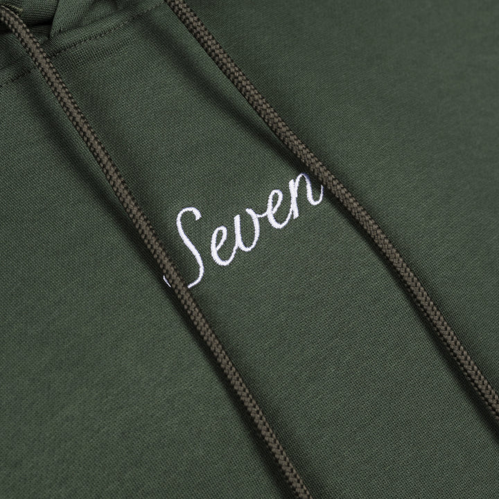 Translation missing: en.7M - Seven Embroid Hoodie (Hunter Green)