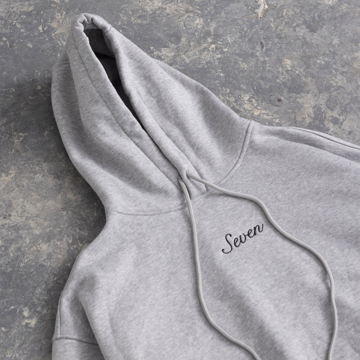 Translation missing: en.7M - Seven Embroid Hoodie (Concrete)