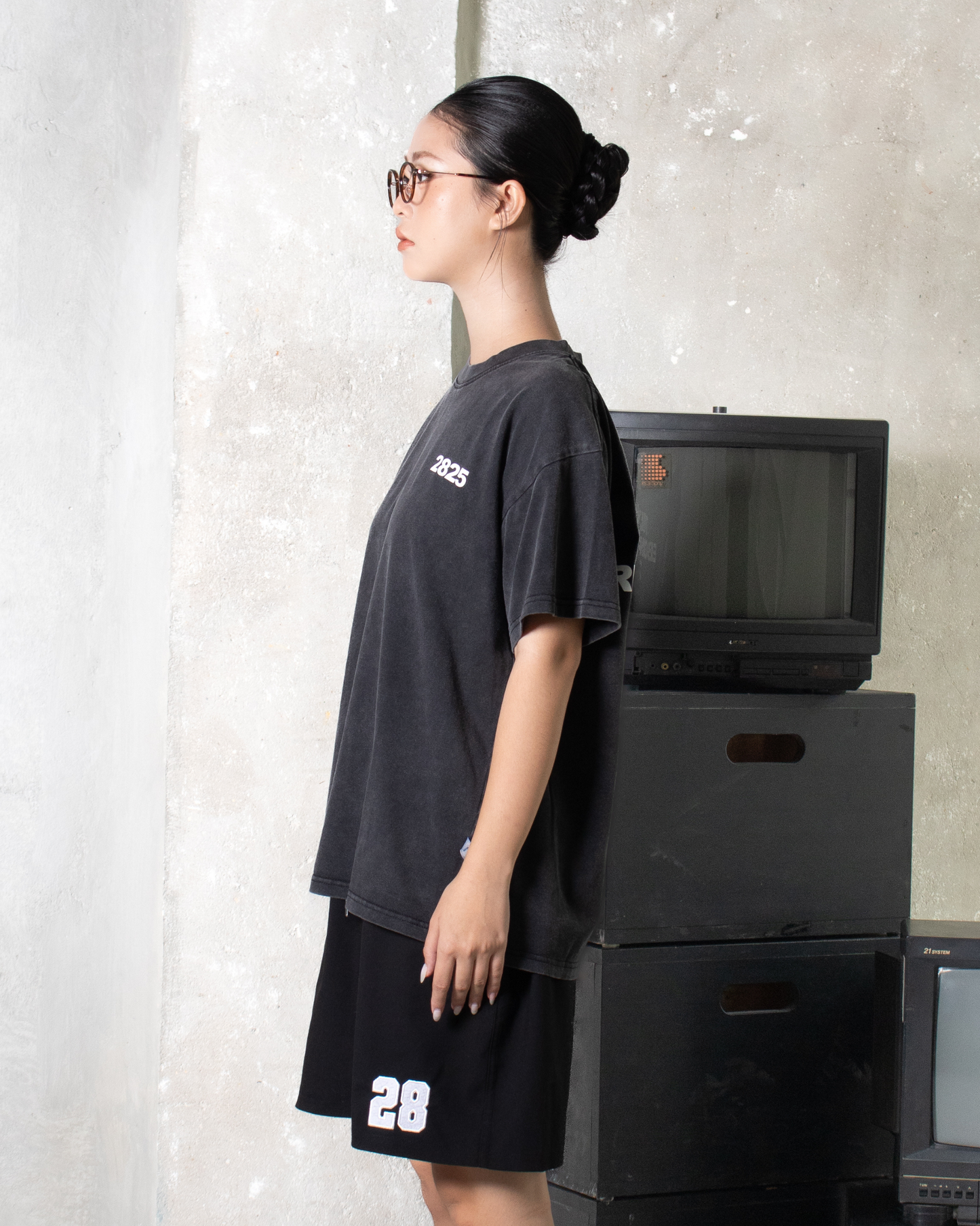 7M Wash Tee - Black