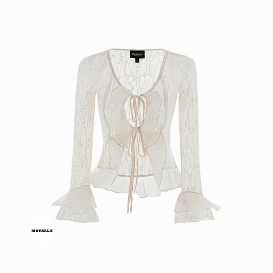 Translation missing: en.MORSELA - Midnight Muse Lace Top