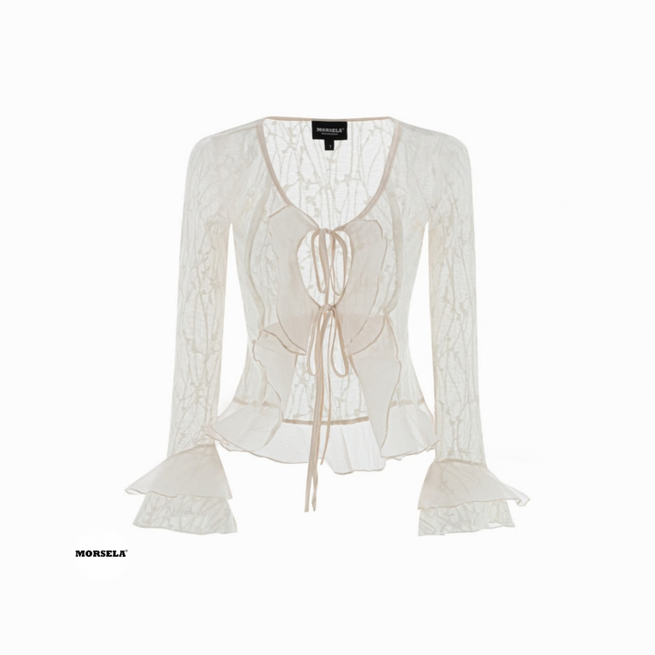 Translation missing: en.MORSELA - Midnight Muse Lace Top