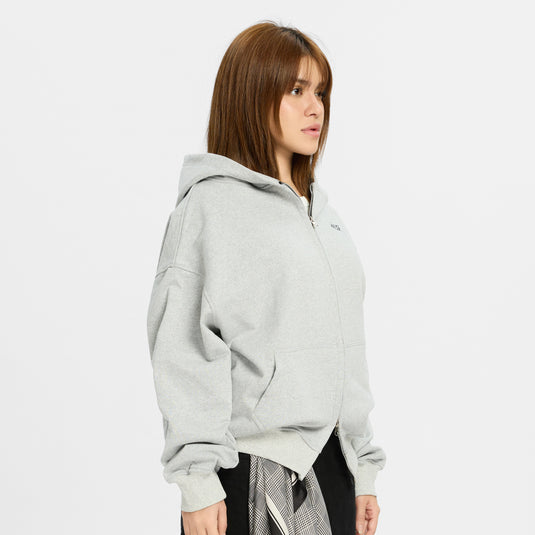 Translation missing: en.7M - 315 Double Zip Hoodie (Grey)