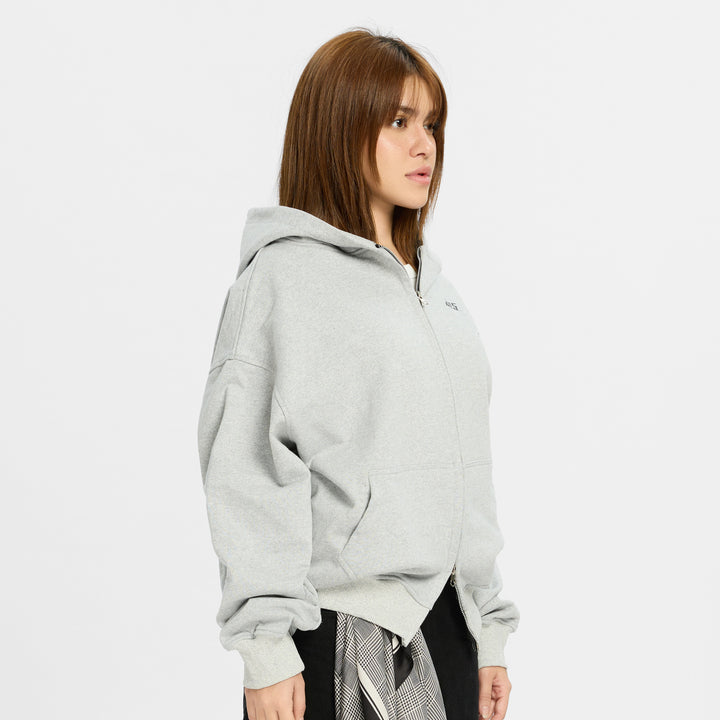 Translation missing: en.7M - 315 Double Zip Hoodie (Grey)