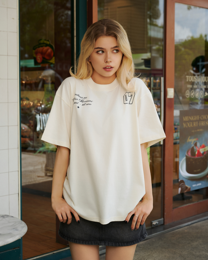 Translation missing: en.7M - Timeless Tee (Creamy)