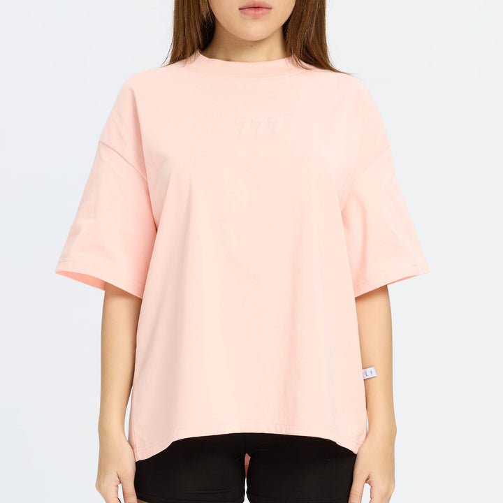 Translation missing: en.7M - Boxy Tee 777 (Baby Pink)