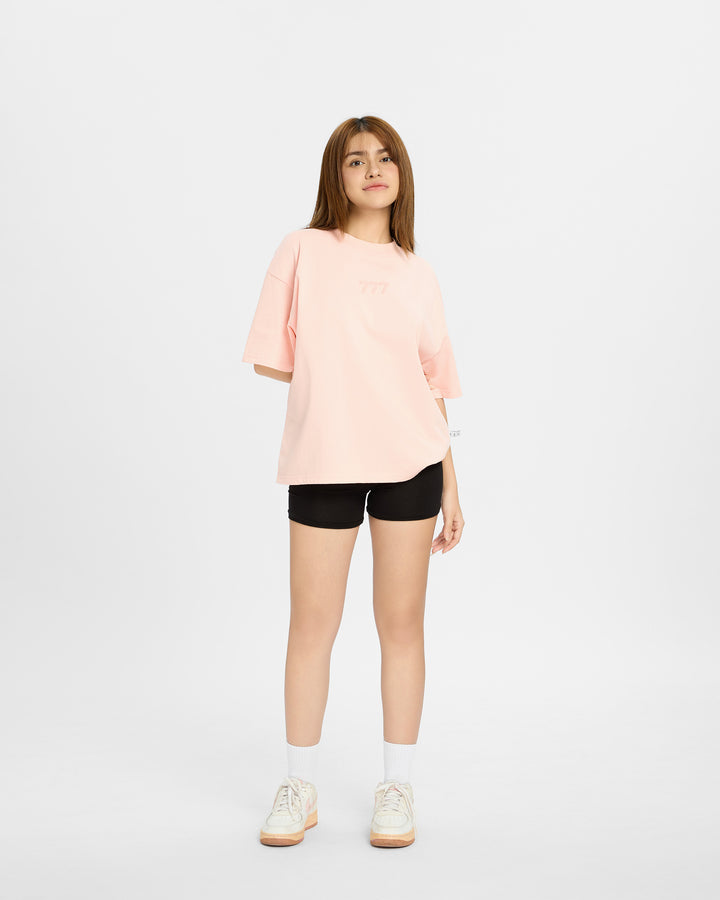 Translation missing: en.7M - Boxy Tee 777 (Baby Pink)