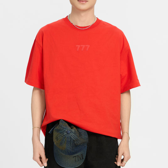 Translation missing: en.7M - Boxy Tee 777 (Scarlet)
