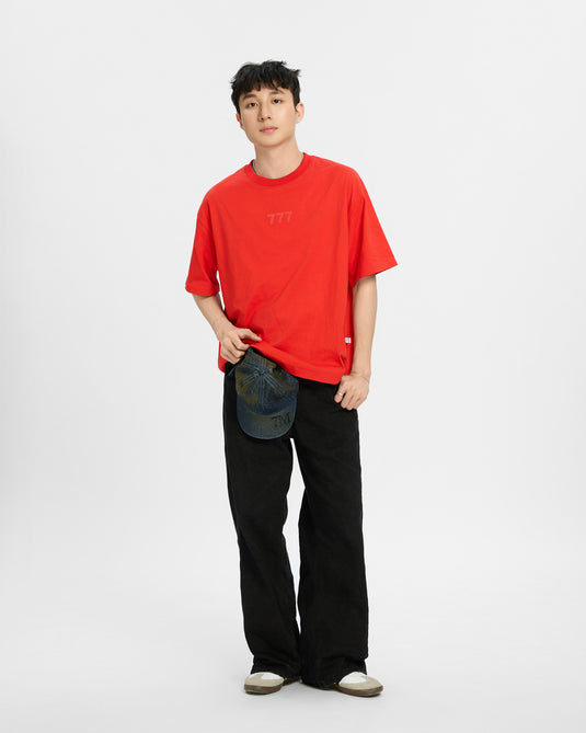 Translation missing: en.7M - Boxy Tee 777 (Scarlet)