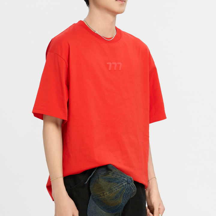 Translation missing: en.7M - Boxy Tee 777 (Scarlet)