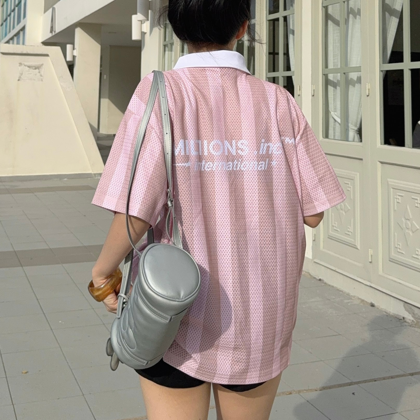 Jersey 28 - Pink/White