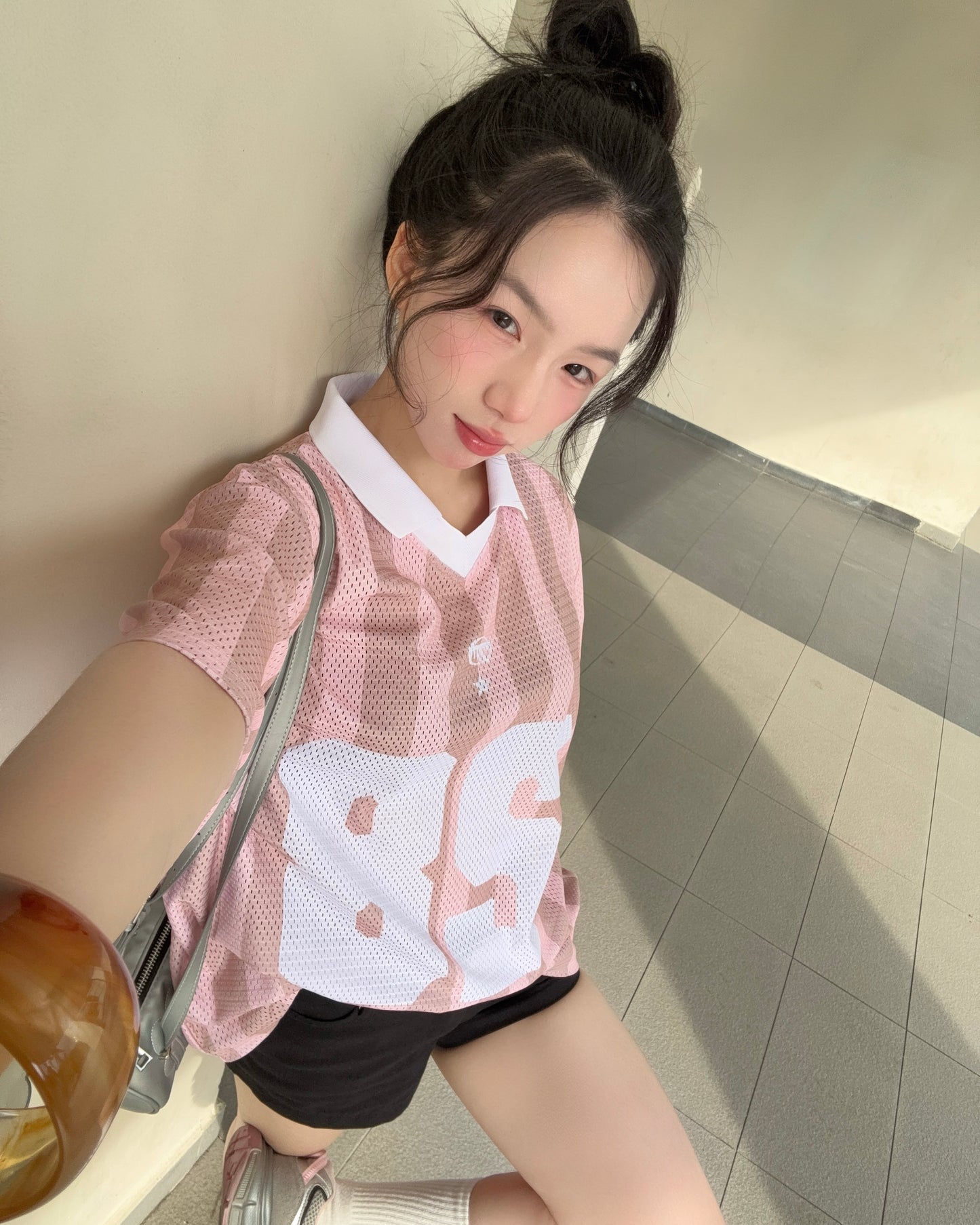 Jersey 28 - Pink/White