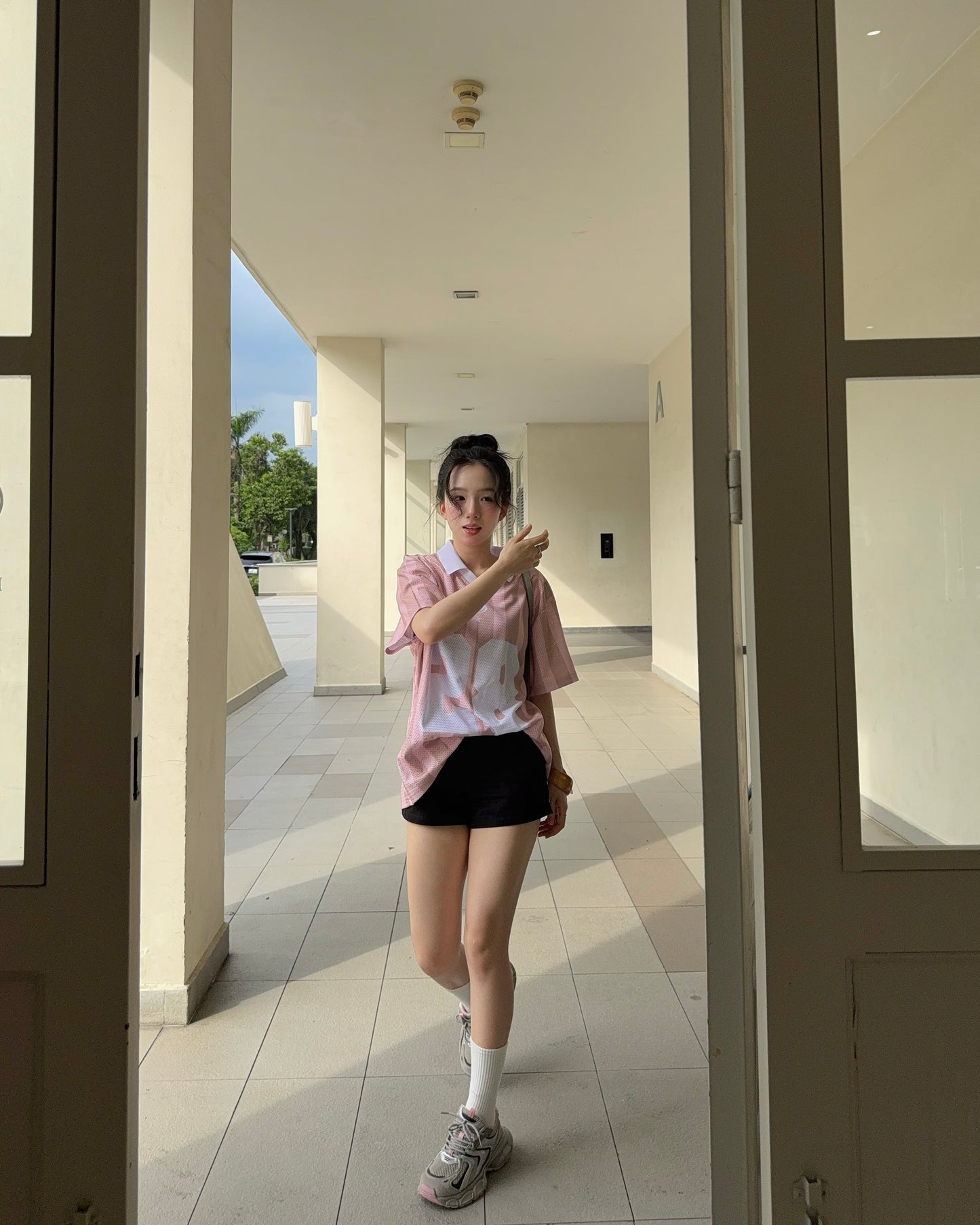 Jersey 28 - Pink/White