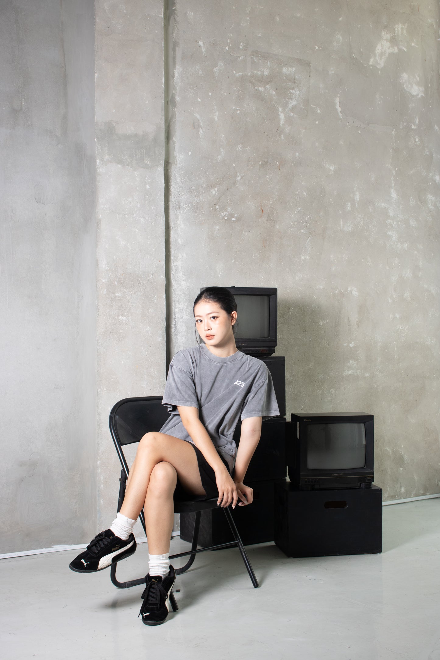 7M Wash Tee - Grey