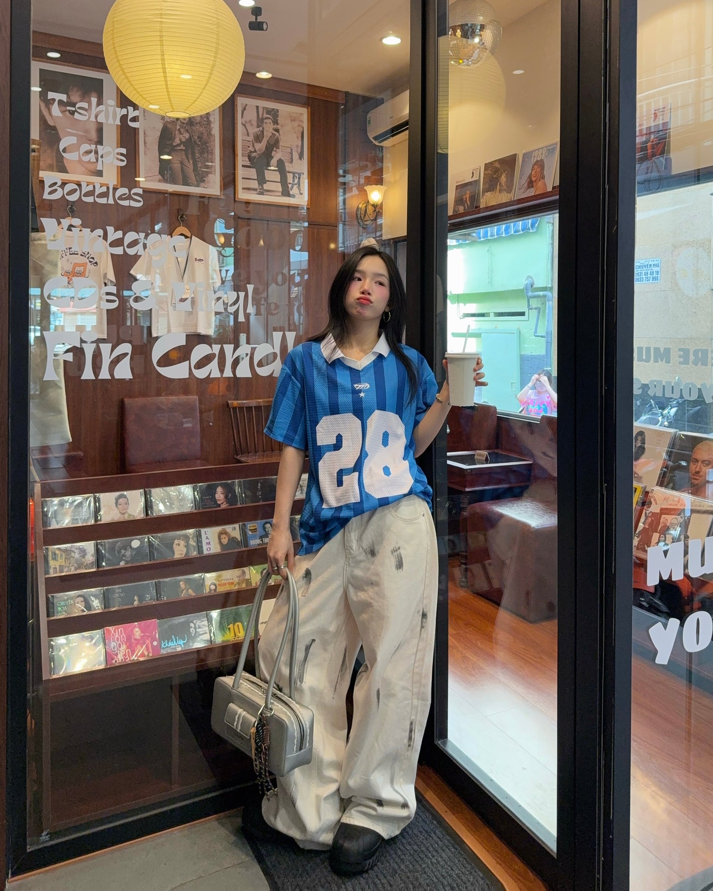 Jersey 28 - Blue/White