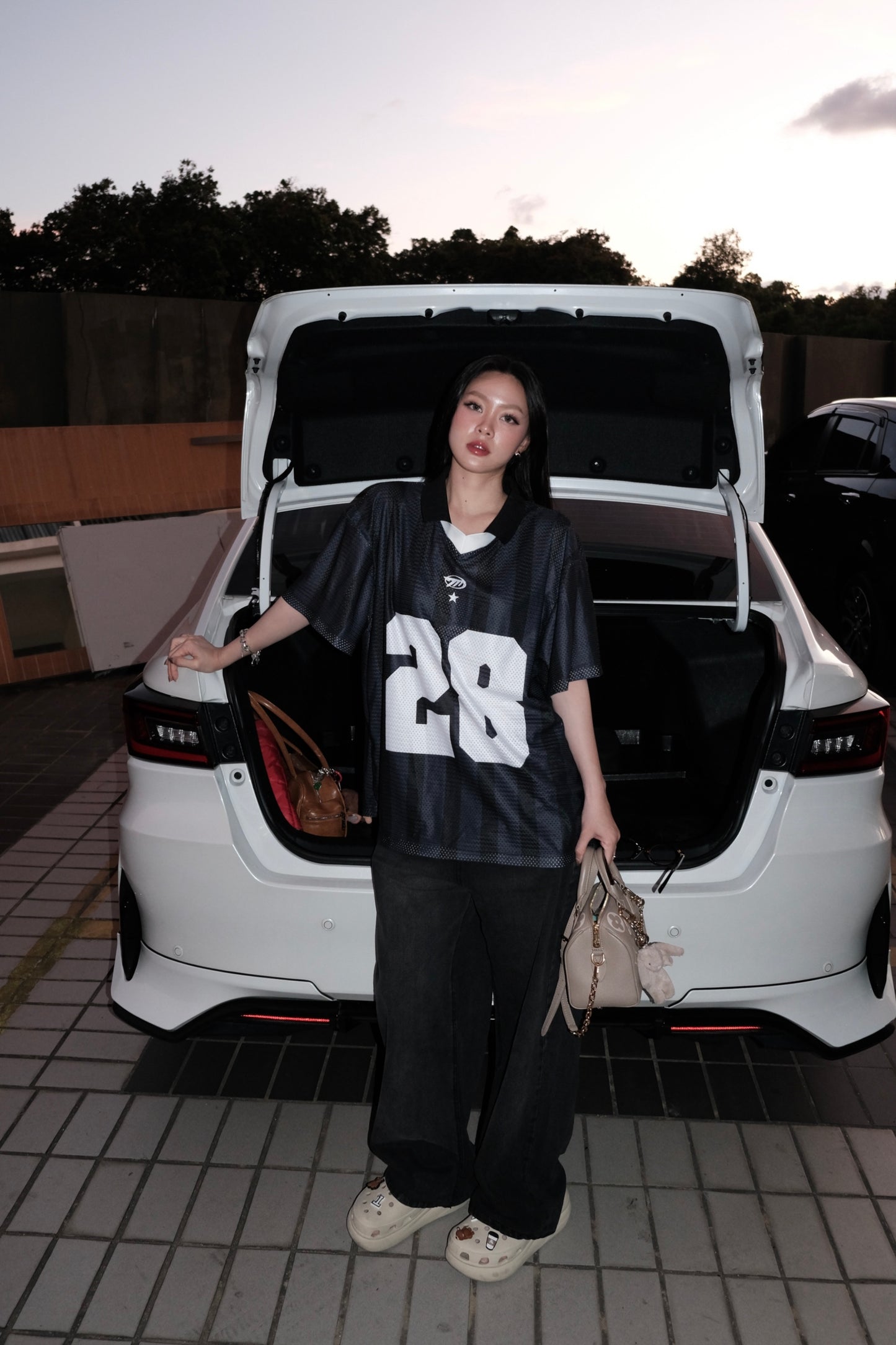 Jersey 28 - Black/White