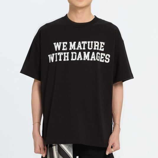 Translation missing: en.7M - We Mature With Damages Tee (Onyx)